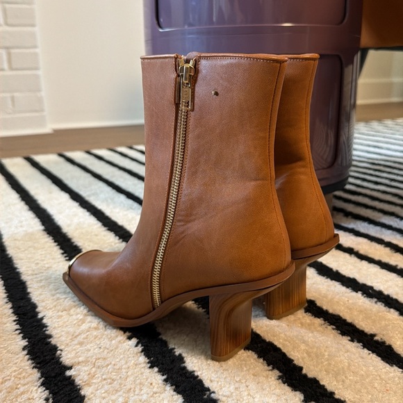 Stella McCartney Square Toe Genuine Leather Boot - Picture 7 of 13